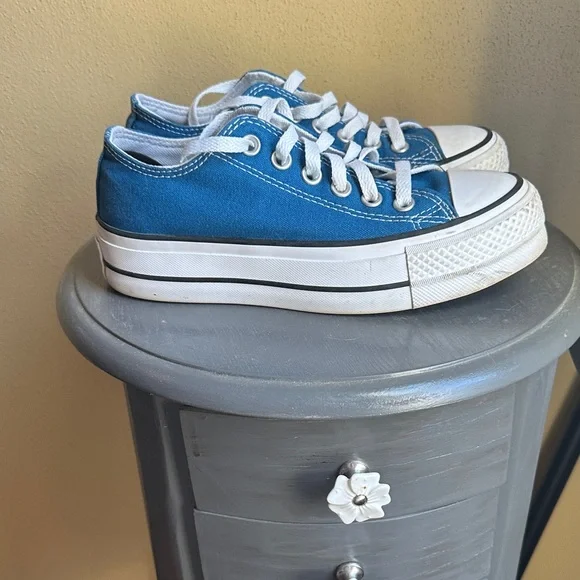 Converse Kids Classic Blue Sneakers - Picture 4 of 5